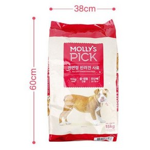 MOLLY'S PICK 몰리스픽 전연령 반려견 사료 15kg