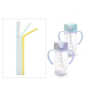 아가프라 스타일회용빨대100P 21cm, 혼합 색상, 100개