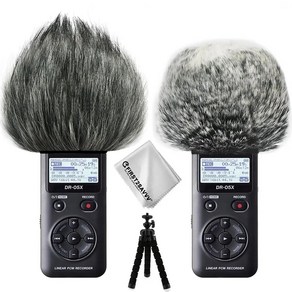 야외 휴대용 디지털 레코더 모피 마이크 윈드 스크린 윈드 머프 Tascam DR05X DR05 미니 삼각대