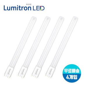 [A/S 1년보장]루미트론 이관 형광등 4핀 LED 27W (FPL45W/55W 대체) x 4개입, 주광색(하얀빛), 4개