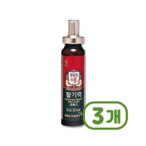 정관장 활기력 1병 홍삼음료 20ml x 3개