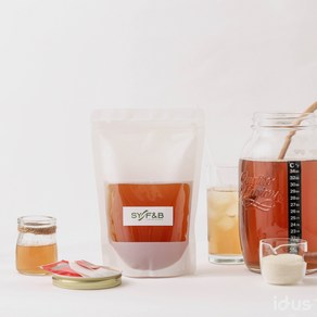 스코비 콤부차 원액 300ml (Kombucha Scoby 만들기), 1개, 1개입