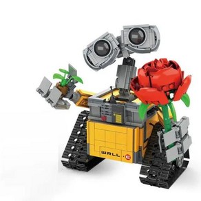 Wall · E 하이테크 앱 Rc 로봇 모터 기능 빌딩 블록 액션 피규어 조립 모델 어린이 장난감 선물 687 개 신제품