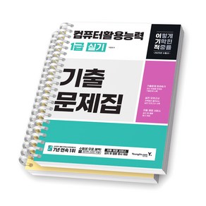 2025 이기적 컴퓨터활용능력 1급 실기 기출문제집 영진닷컴 [스프링제본], [분철 2권-스프레드시트/데이터베이스]