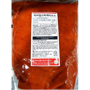 태원 파머빌 스파게티소스 3Kg 파스타소스 토마토스파게티소스