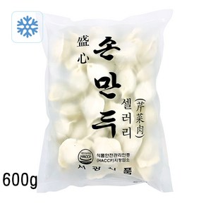 터보마켓 중국식품 서광 셀러리 손만두 냉동 중국만두, 1개, 600g