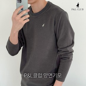 P&L클럽 피치기모 남성 편한 데일리 티셔츠