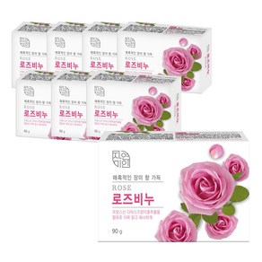 무궁화 자연미인 로즈비누 90g