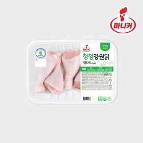 마니커 무항생제 청정강원닭 닭다리(북채) 냉장 국내산, 1개, 400g