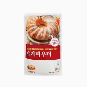 새롬식품 슈가파우더, 3kg, 6개