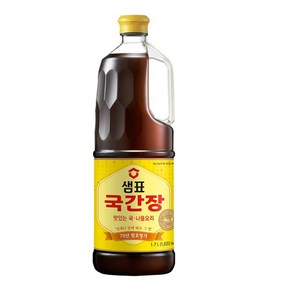 샘표 국간장 1.7L 1개//진간장//양조간장, 1개