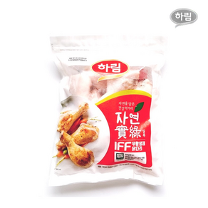 하림-자연실록 IFF 무항생제 닭다리1kg, 2개