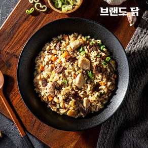 [브랜드닭] 닭가슴살 버섯불고기 볶음밥 10팩, 10개, 250g