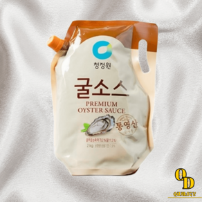 청정원 굴소스 프리미엄 통영산굴소스 업소용 2KG, 프리미엄 굴소스 2KG, 1개