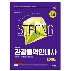 시대고시기획 2025 관광통역안내사 단기완성 시험