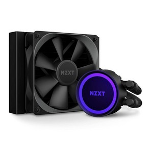 고사양 NZXT Kaken X73 RGB 360mm - RL-KRX73-RW AIO CPU 수냉 쿨러 회전 무한 미러 디자인 CAM V4로 구동 커넥터 AER V2 120mm 라, 1개