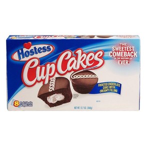 Hostess Cup Cakes 12.6 oz 호스티스 컵 케이크 12.6온스, 1개