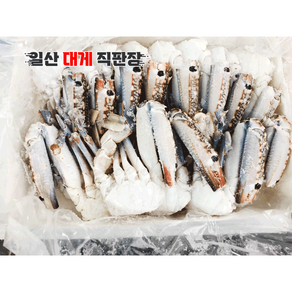 튀니지 바레인 냉동 절단 꽃게 6kg(500g*12pk)1박스 게장용 식당, 2S 사이즈 6kg, 12개