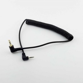 스테레오 3극 2.5mm 3.5mm 스프링 오디오 스피커 차량 AUX 케이블, 3.5mm to 3.5mm