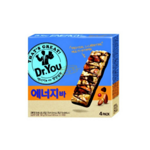 닥터유에너지바4p 160g, 4개