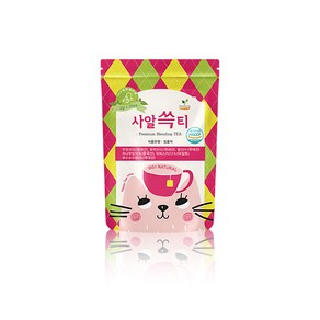 사알쓱티 가벼운 하루 니즈에맞게 pick 호박팥차 히비스커스 우엉차 블렌딩티, 50g, 1세트, 25개입