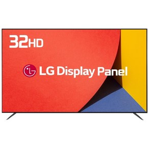 티브이지 32인치 HD TV LED, 81cm(32인치), 스탠드형, 스탠드(택배발송)