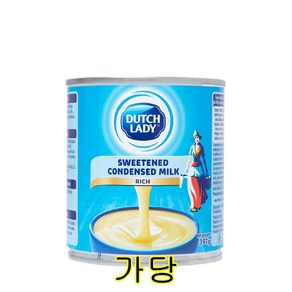 더치레이디 무가당 가당 연유, 397g, 1개