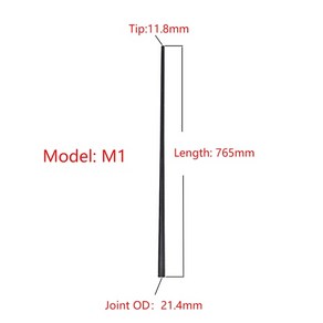 카본상대 당구큐 당구 상대 당구큐팁, 2.1+Uniloc Joint, 1개