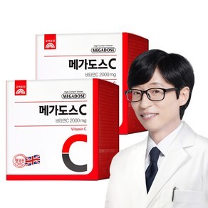 고려은단 메가도스C 비타민C 2000 100포, 2개, 200g