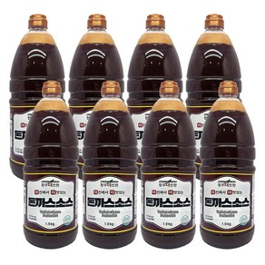 돈까스소스 청우 1.9kg 대용량 업소용 소스 돈가스소스, 8개