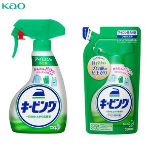 카오 다리미 다림풀 키핑 핸디 스프레이 400ml + 리필 350ml, 1개