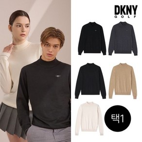 [DKNY GOLF] 남녀 밀라노립 모크넥 5컬러 택1