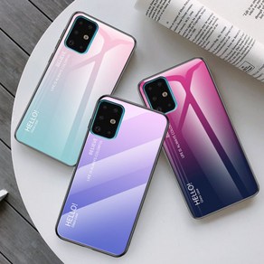 신서엔코 홍미노트11케이스 홍미노트11프로케이스 샤오미노트10케이스 샤오미노트10프로 Xiaomi Redmi case SCH-2552 그라데이션 강화글라스 휴대폰 케이스