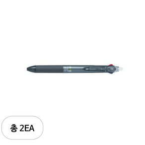 파이롯트 프릭션 2색 2C 볼펜 0.38mm, 그레이, 2개