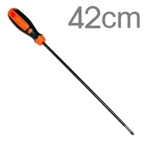 42cm 대형 십자 일자 드라이버 선택-자동차 공업사 특수 공구 롱드라이버 긴드라이버, 42cm십자, 1개