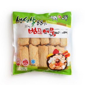 범표어묵 부산어묵 밀가루제로어묵 수제 어묵, 2개, 1.명태봉, 500g