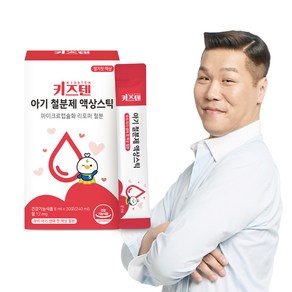 키즈텐 아기 철분제 액상스틱, 1박스, 240ml