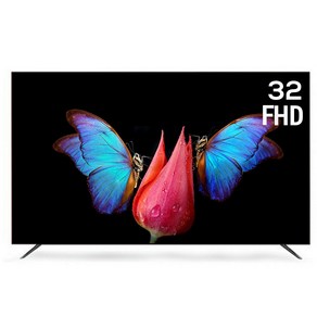 프리토스 32인치 FHD TV LED 1등급 중소기업TV, 고객직접설치, 스탠드형