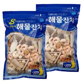 코스트코 해물잔치 1100G X 2개 냉동해물믹스 오징어 새우