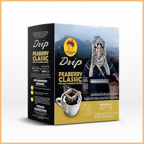 태국 도이창(DOI CHAANG) 로스팅 드립커피 (1박스 5개티백), #02. 도이창드립커피(ESPRESSO) 1박스, 1개, 45g, 5개입