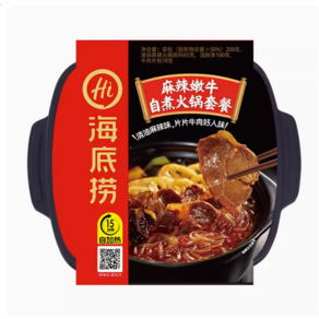 하이디라오 마라소고기 간편훠궈, 435g, 1개