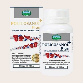 네이쳐스탑 네이쳐스탑 폴리코사놀 플러스 20mg 180정 [NT-POL180], 1개