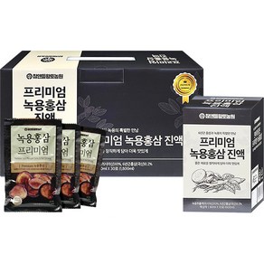 프리미엄 녹용홍삼 진액 60ml 30포, 30개