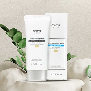 애터미 선크림 베이지 SPF50+ PA+++, 60ml, 4개