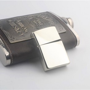 Cuponickel 금속 쉘 라이터 커버 케이스 연마되지 않은 DIY 부품 변형 Zippo 무브먼트, 1개