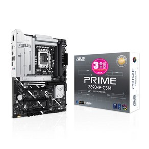 ASUS PRIME Z890-P-CSM STCOM 컴퓨터 PC 게이밍 인텔 메인보드