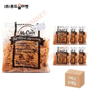 푸드올마켓_ 멕케인 케이준 후라이 2kg /냉동 한박스 (2kg x 6ea)-아이스박스무료, 6개