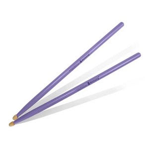 타원형 단풍나무 드럼 스틱 빨강 검정 파랑 노랑 초록 주황색 흰, 10.Puple 5A, 1개