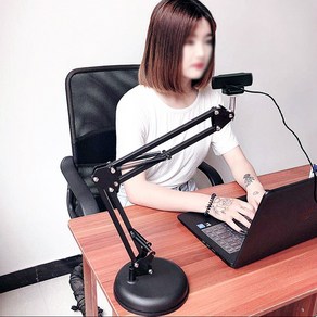 카메라 스튜디오 방송 촬영 장비 관절형 스탠드 거치대 삼각대, 1개