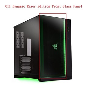 컴퓨터 Lian-Li O11 Dynamic Raze Edition 전면 유리 패널, 01 O11D-9X.10